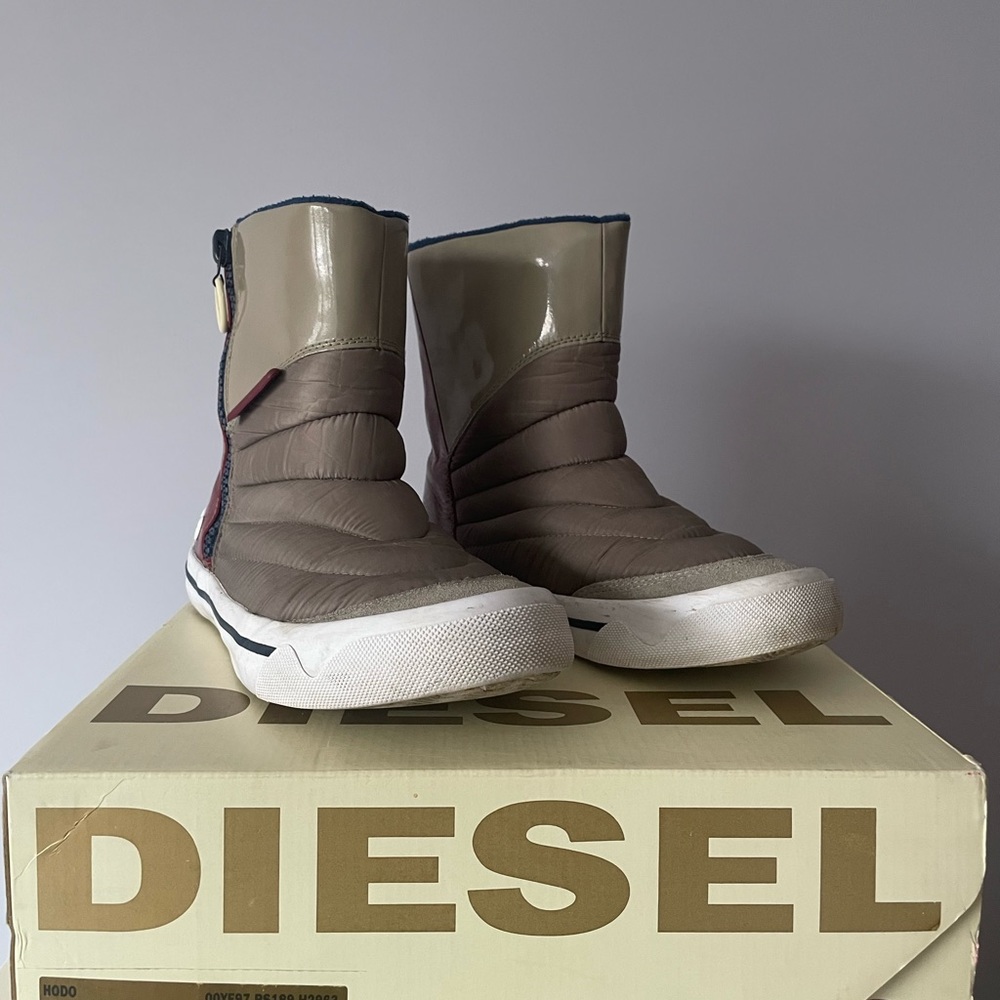 Diesel men’s winter boots pre-owned in good conditions